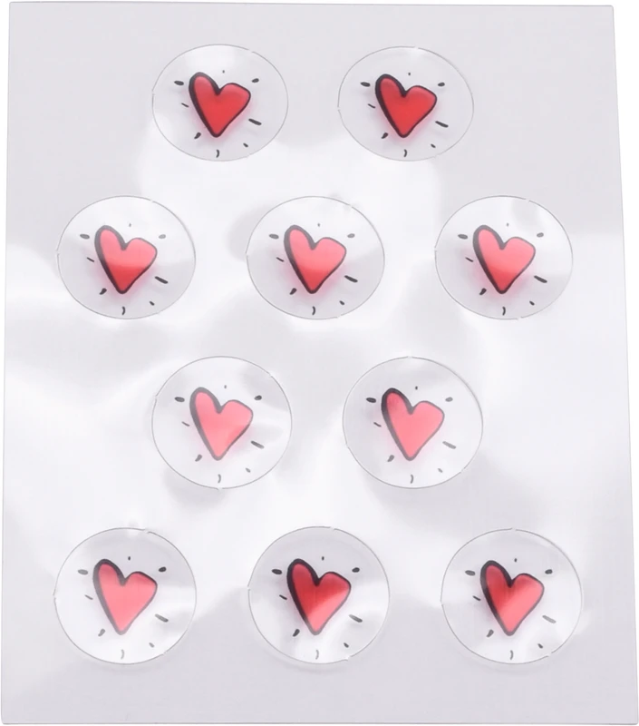Einlegemotive  Packung  20 Stück Herz
