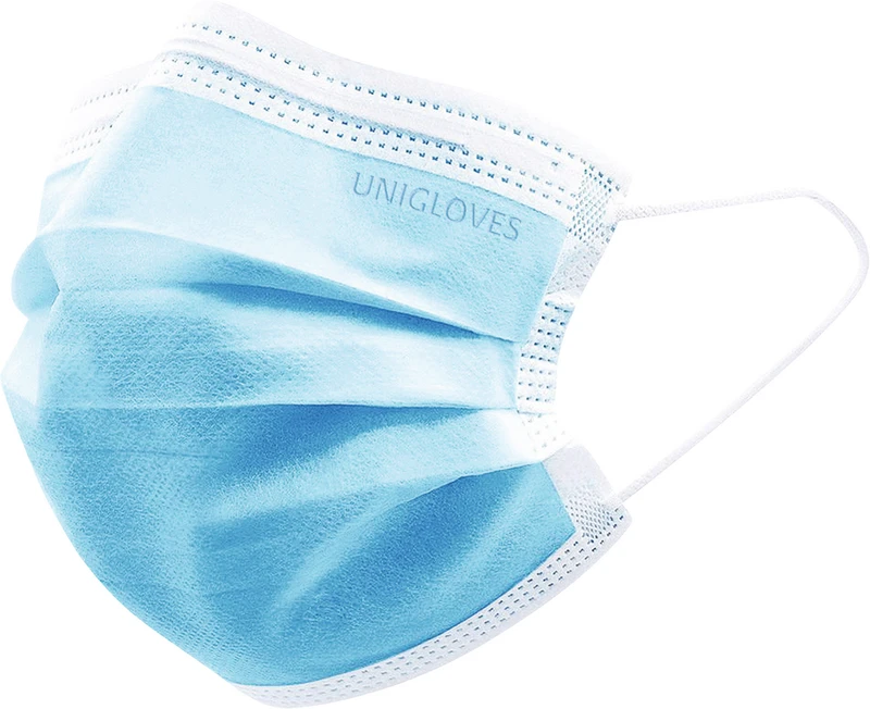 PROFIL PLUS SMALL OP-Mundschutz  Packung  50 Stück blau