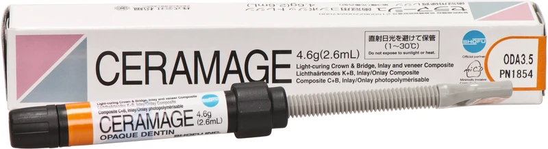 CERAMAGE   Spritze  4,6 g opaque dentin A3,5
