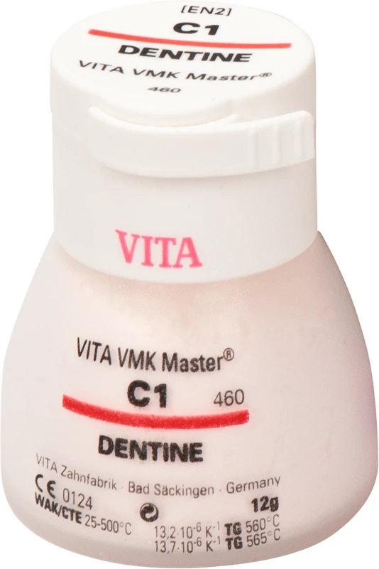 VITA VMK Master® VITA classical A1-D4®  Dose  12 g Pulver dentine C1