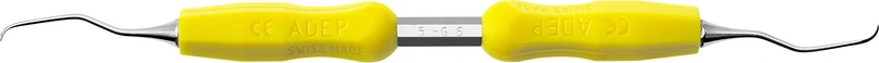 DEPPELER Gracey Küretten Nano-Profil  Stück  Figur 5\6, ADEP Griff, gelb