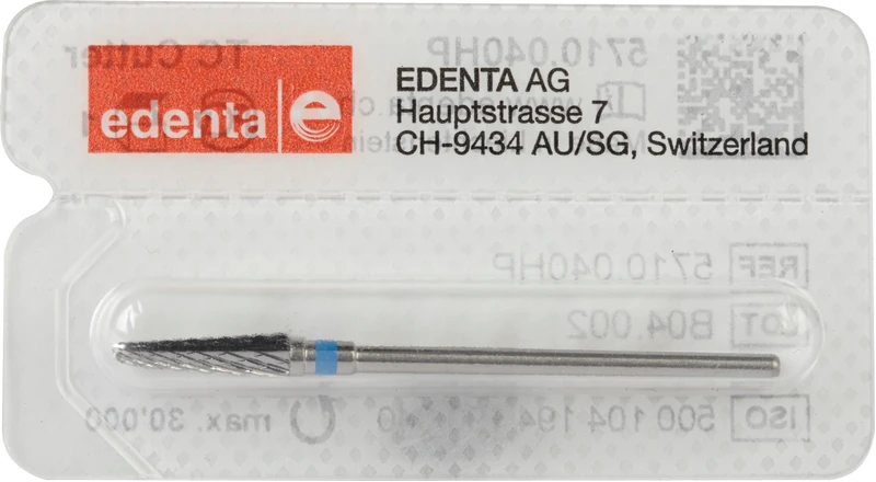 HM-Fräser Schliff 10  Stück  Kreuzverzahnung, blau standard, HP, Figur 194, 14 mm, ISO 040