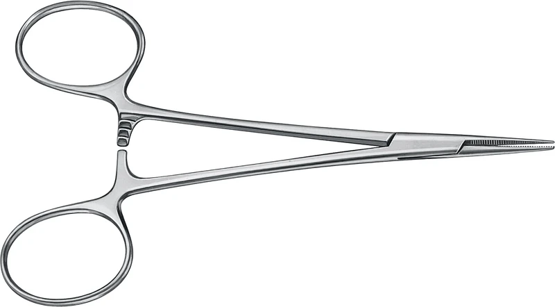Arterienklemme nach Halsted-Mosquito  Stück  1254, 125 mm, gerade