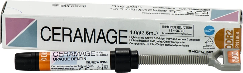 CERAMAGE   Spritze  4,6 g opaque dentin R2