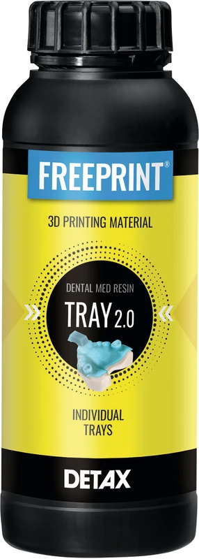FREEPRINT® tray  Flasche  1 kg Kunststoff 385 nm, 2.0
