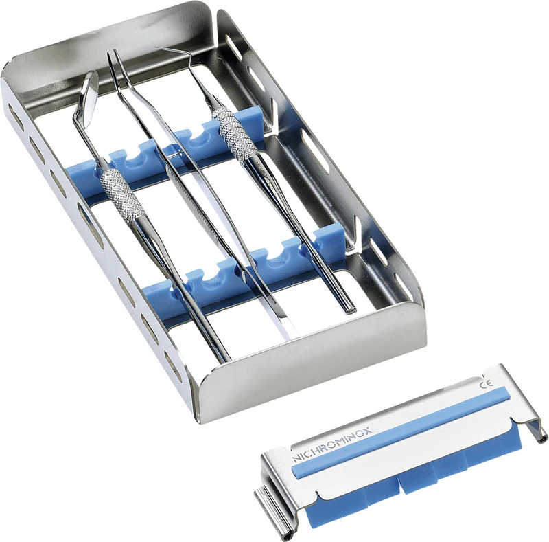 Flexi Clip   Stück  blau, 18 x 9,5 x 2,7 cm, für 5 Instrumente 