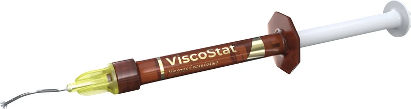 ViscoStat Dento-Infusor   Intro Kit  4 x 1,2 ml Spritze, 20 Metal Dento-Infusor Tips