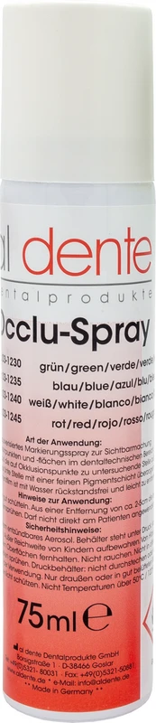 Okklusionsspray   Flasche  75 ml weiß