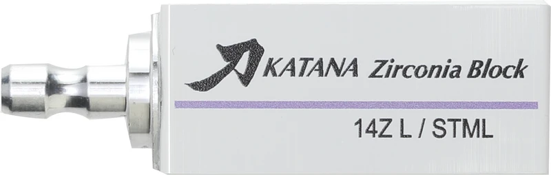 KATANA Zirconia Block  Packung  3 Stück Größe 14Z L, A3,5