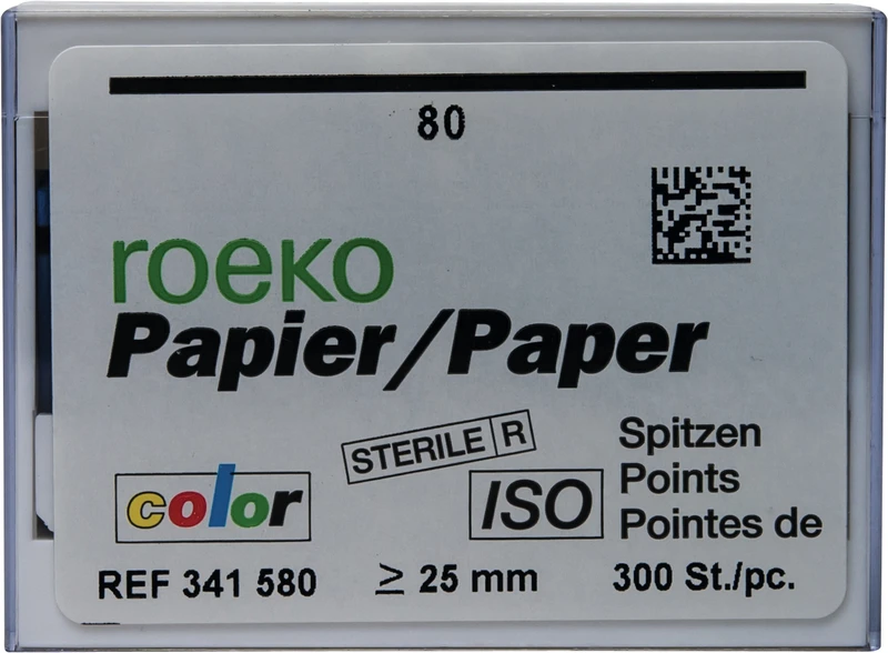 roeko Papier Spitzen Color  Packung  300 Stück ISO 080