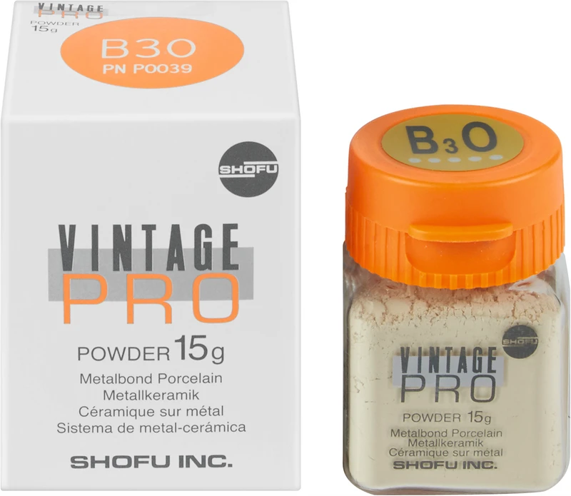 VINTAGE PRO  Dose  15 g Pulver shade opaque B3O