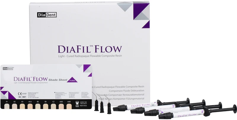 DIAFIL FLOW  Refill Packung  4 x 2 g Spritze A3