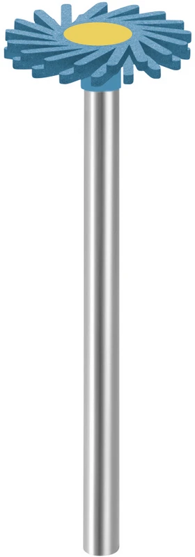 EVE DIAPOL® TWIST  Packung  10 Stück blau grob, HP, Figur Twist, 14 x 1,6 mm