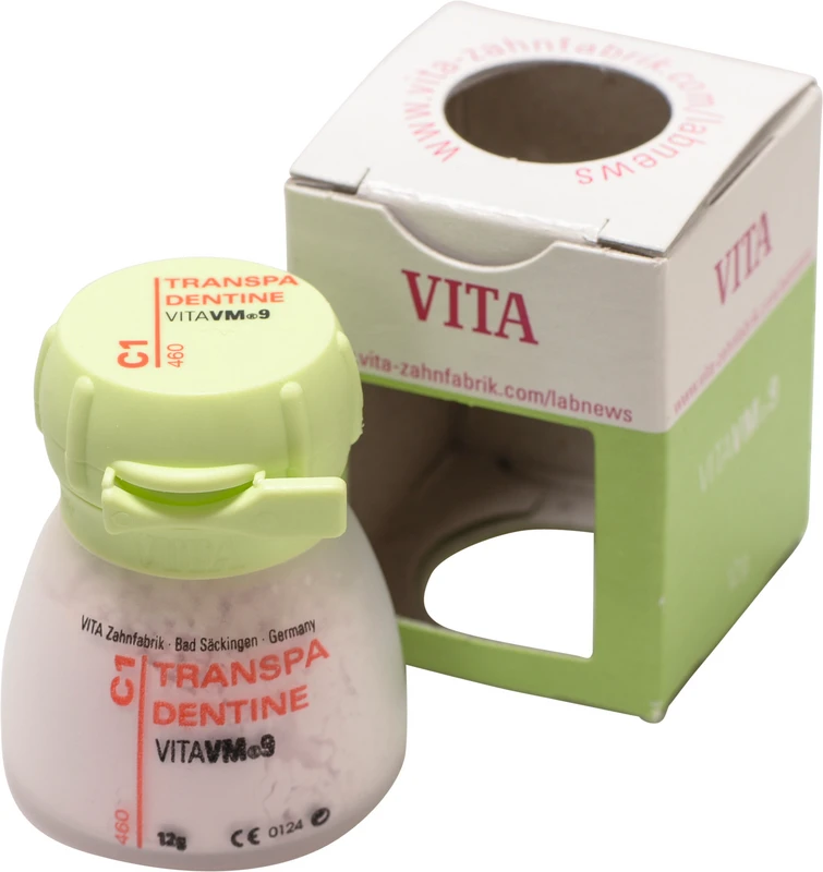 VITA VM® 9 classical A1-D4®  Dose  12 g Pulver transpa dentine C1
