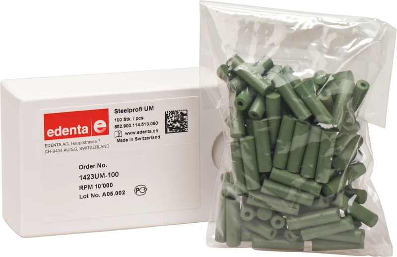 Steelprofi  Packung  100 Stück unmontiert, grün, Figur 114, 22 mm, ISO 060