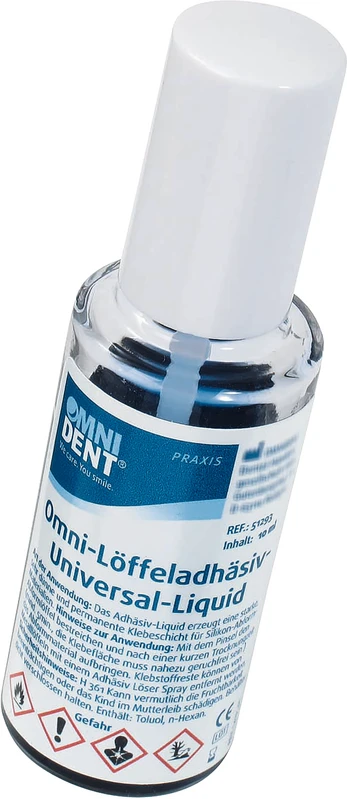 Löffeladhäsive  Flasche  10 ml Silikon blau