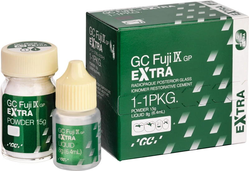 GC Fuji XP GP EXTRA  Set  15 g Puder A2, 6,4 ml Liquid