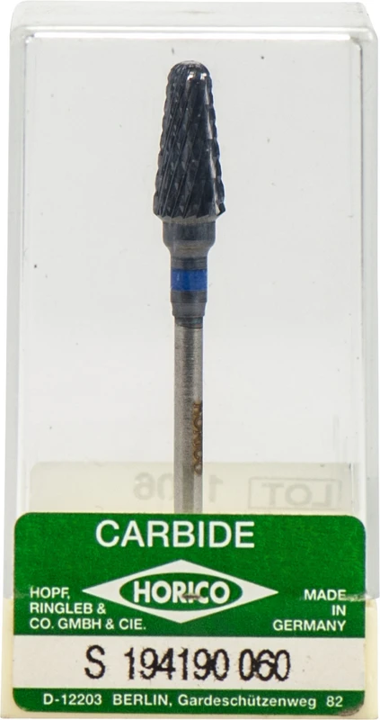 HM-Fräser 194  Stück  schwarz beschichtet, Kreuzverzahnung, blau normal, HP, Figur S194, 13 mm, ISO 060