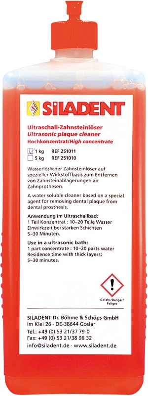 Ultraschall-Zahnsteinlöser  Flasche  1 kg