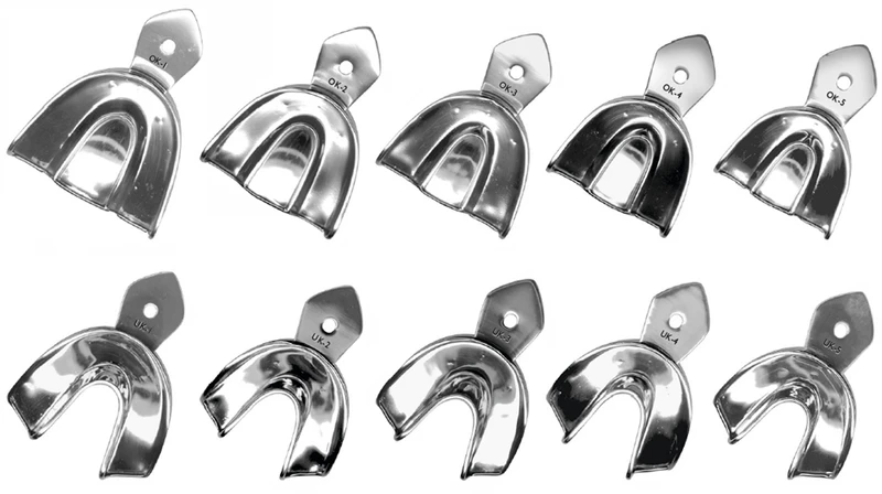 Wiro-lock Abdrucklöffel  Satz  10 Stück (OK, UK)