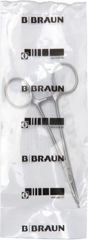 Arterienklemme nach Baby-Crile  Stück  BH141R, 140 mm, gebogen