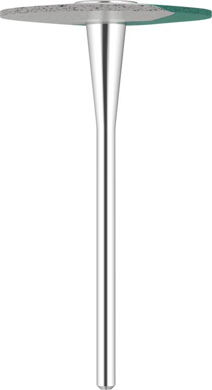 Omnipol für Zirkon\Keramik  Stück  Polierer grün\weiß grob, HP, Linse groß, Ø 26 x 2 mm
