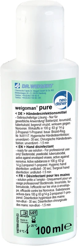 weigoman® pure  Flasche  100 ml