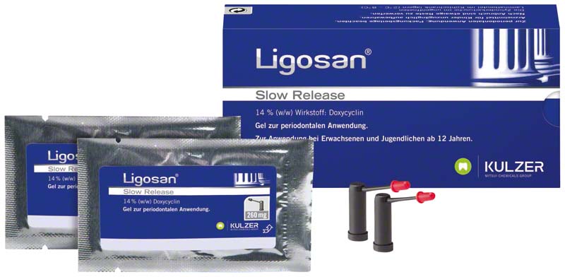 Ligosan® Slow Release  Packung  2 x 0,26 g Zylinderkartusche
