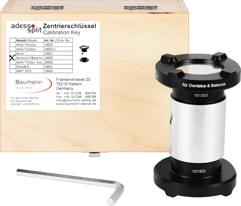 adesso Split® Zentrierschlüssel  Stück  für DENTATUS, BALANCE +10