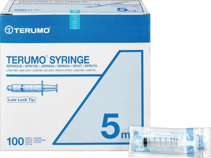 Terumo® Spritzen  Packung  100 Stück 5 ml