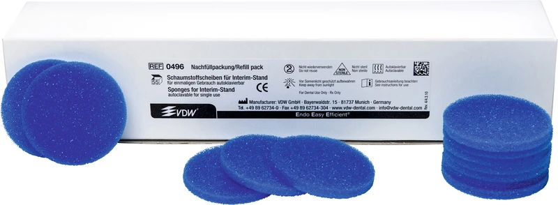 Interim-Stand  Nachfüllpackung  55 Schaumstoffscheiben