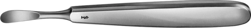 Raspatorium nach Trelat  Stück  leicht gebogen, 150 mm