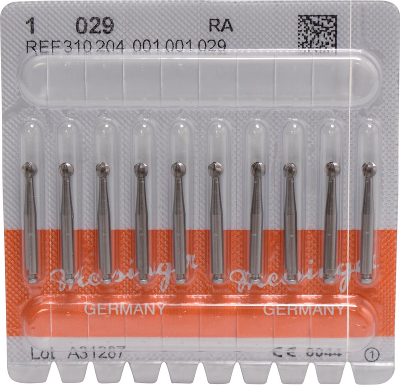 Stahlbohrer 1  Packung  10 Stück RA, Figur 001, ISO 029