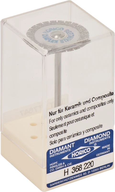 DIAFLEX® 368 gezahnt  Stück  doppelseitig, flexibel, HP, Figur 368, 0,3 mm, ISO 220