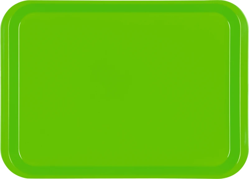 B-Lok Tray  Stück  Tray 34 x 24,5 x 2,2 cm, ohne Einteilung neongrün