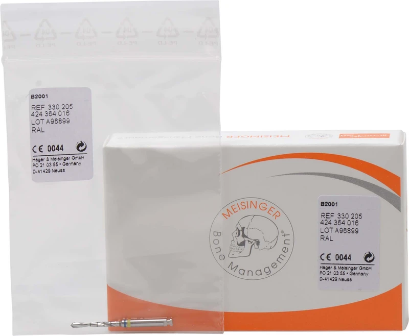 Pilotbohrer RA L  Stück  RA L, Figur 424, Typ B2001, 12 mm, ISO 016