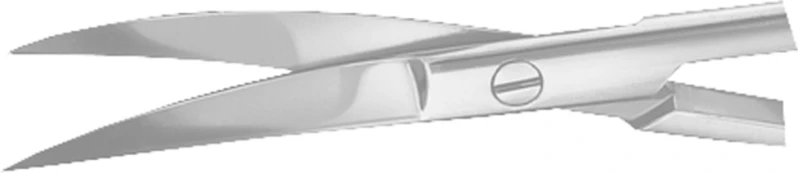 Feine Scheren  Stück  BC061R, 105 mm, gebogen