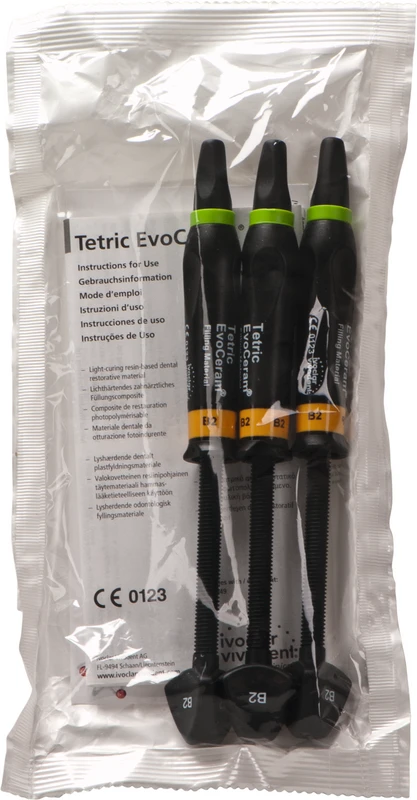 Tetric® EvoCeram  Packung  3 x 3 g Spritze B2