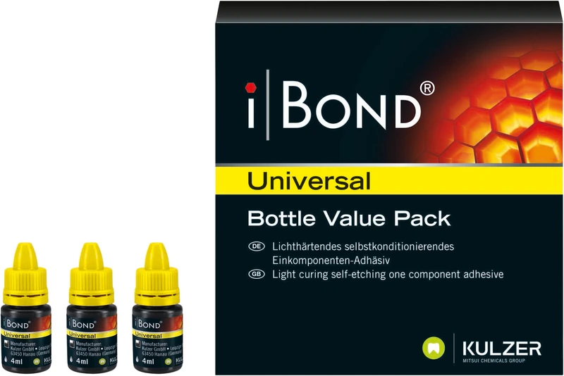 iBOND® Universal  Value Pack  3 x 4 ml Flasche Bond