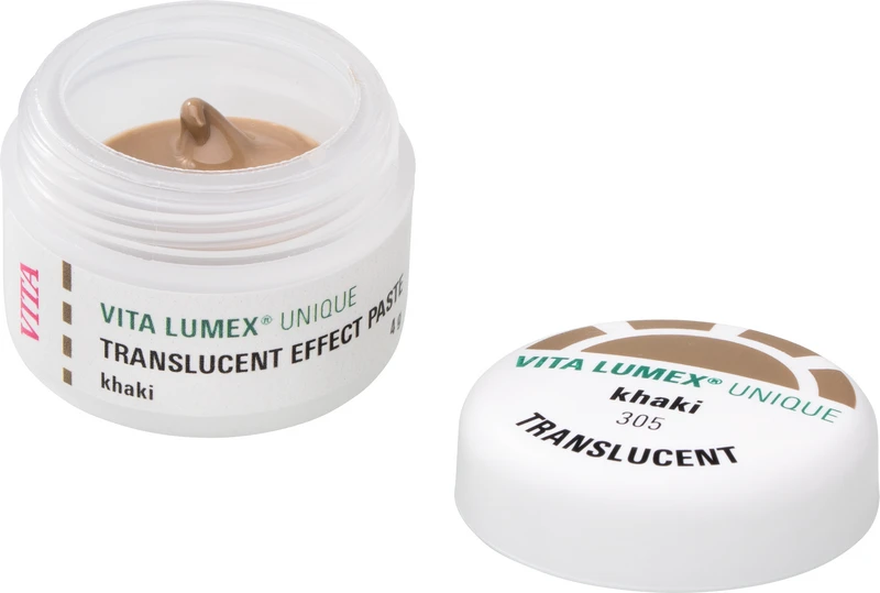 VITA LUMEX® UNIQUE   Dose  4 g Paste translucent effect khaki