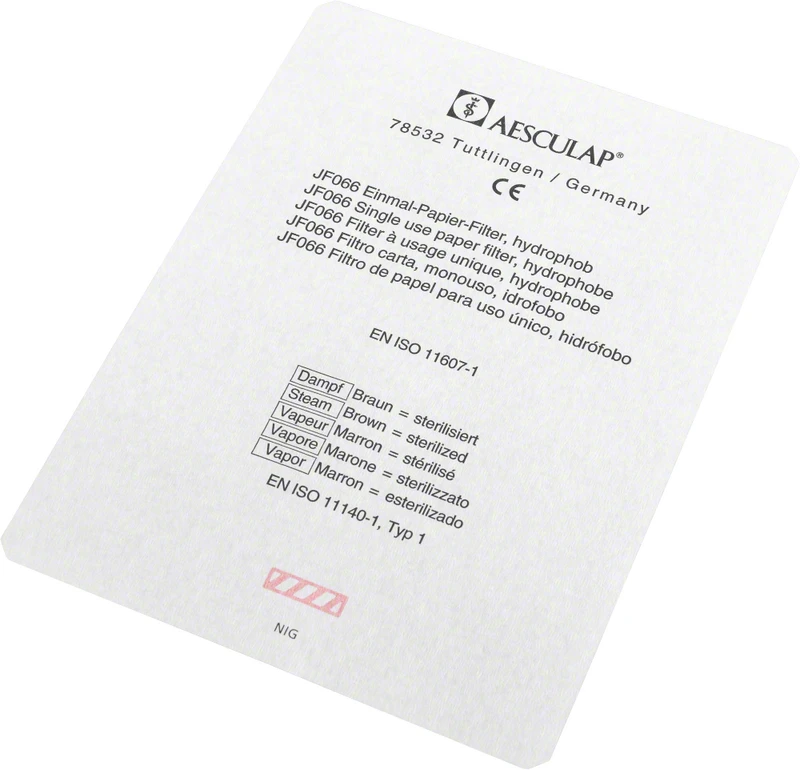 Papierfilter  Packung  100 Stück JF066, 171 x 232 mm
