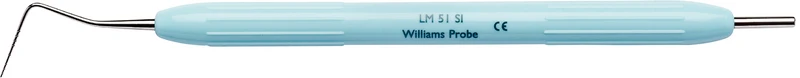 LM Williams-Parodontometer   Stück  hellblau, LM-ErgoNorm Griff