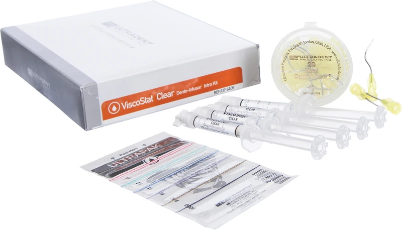 ViscoStat Clear   Kit  4 x 1,2 ml Infusor-Spritzen, 20 Dento-Infusor Tips