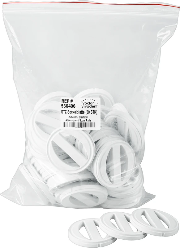Sockelplatten retentiv  Packung  50 Stück