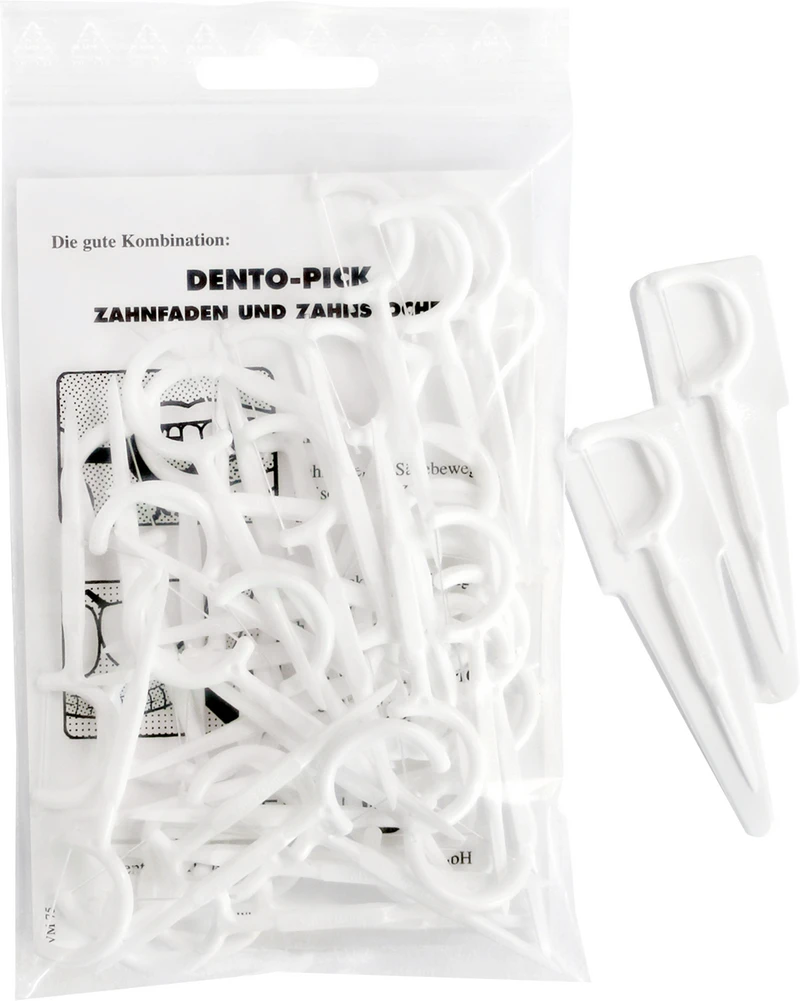 DENTO-PICK  Packung  50 Stück, 2 Etuis
