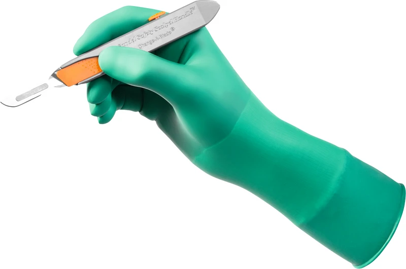 ENCORE® Latex Underglove  Packung  50 Paar puderfrei, grün, Größe 7,5