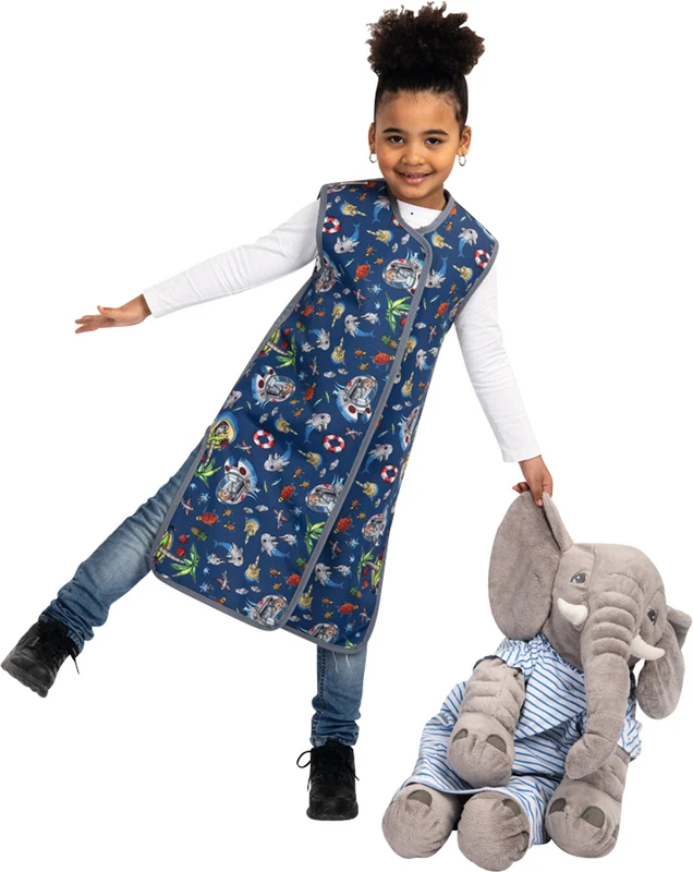 Kindermantel   Stück  Happy, L, bleifrei, Leadfree 2.0