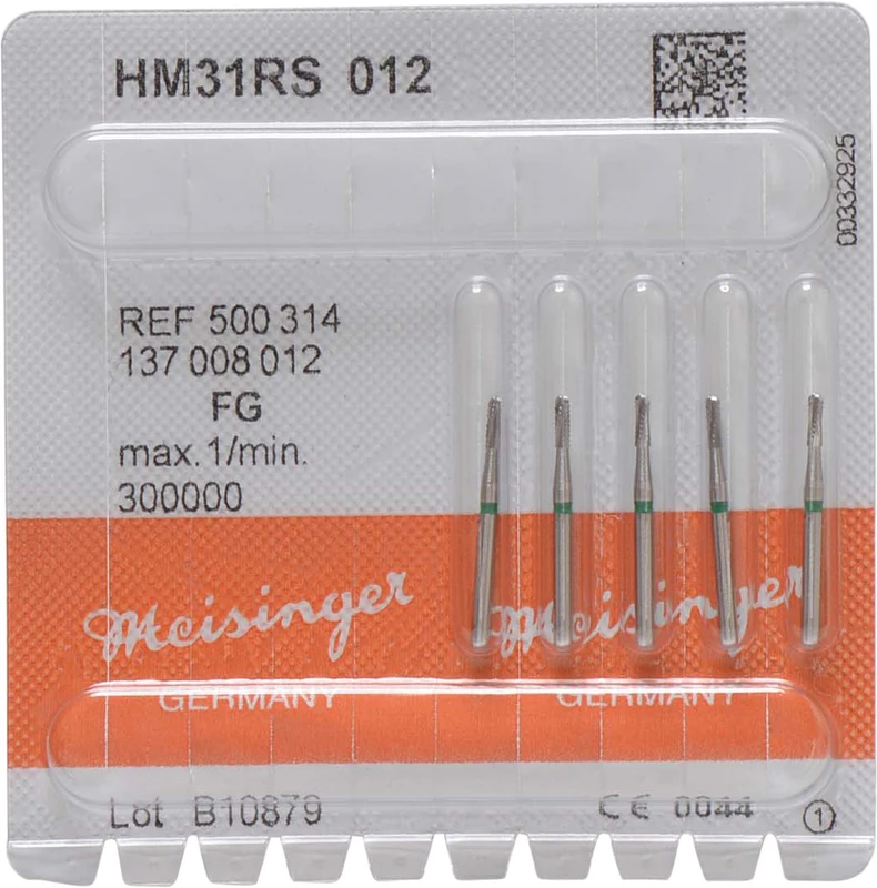 HM-Bohrer 31R  Packung  5 Stück grün, FG, Figur 137 rund, 4,1 mm, ISO 012