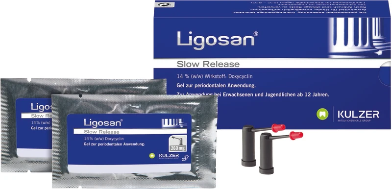 Ligosan® Slow Release  Packung  2 x 0,26 g Zylinderkartusche