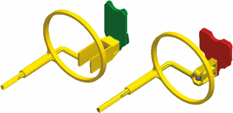 Endo-Bite  Packung  4 Endo-Bite Posterior mit Ring, 1 Zentrierhilfe